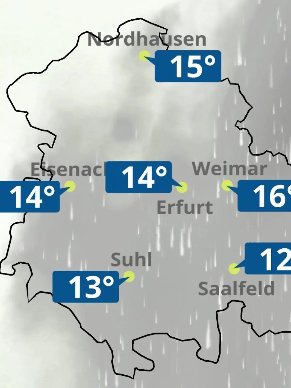 Bild zu: "Thüringen: Wie wird das Wetter?"