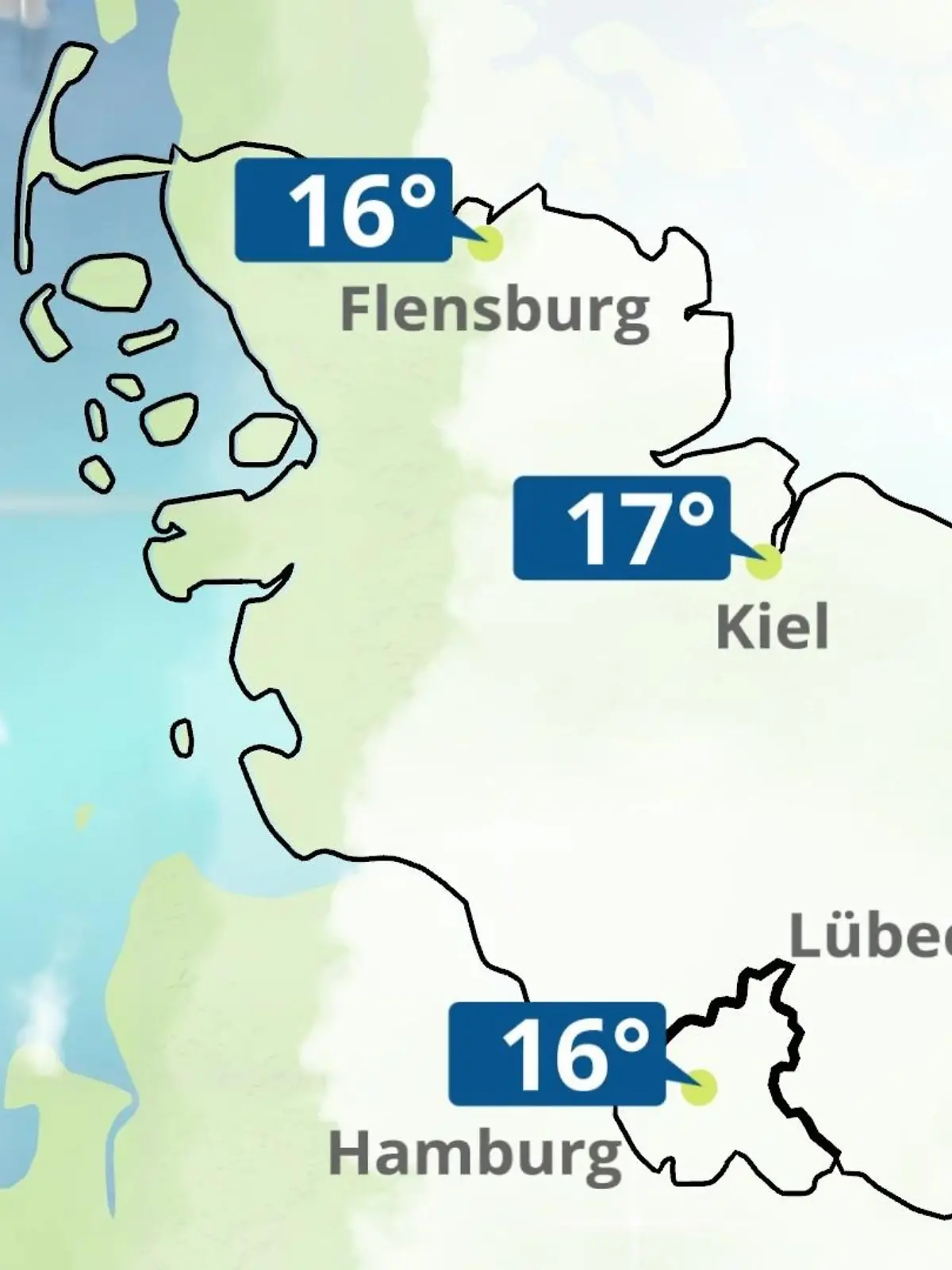 Bild zu: "Hamburg, Schleswig-Holstein: Wie wird das Wetter?"