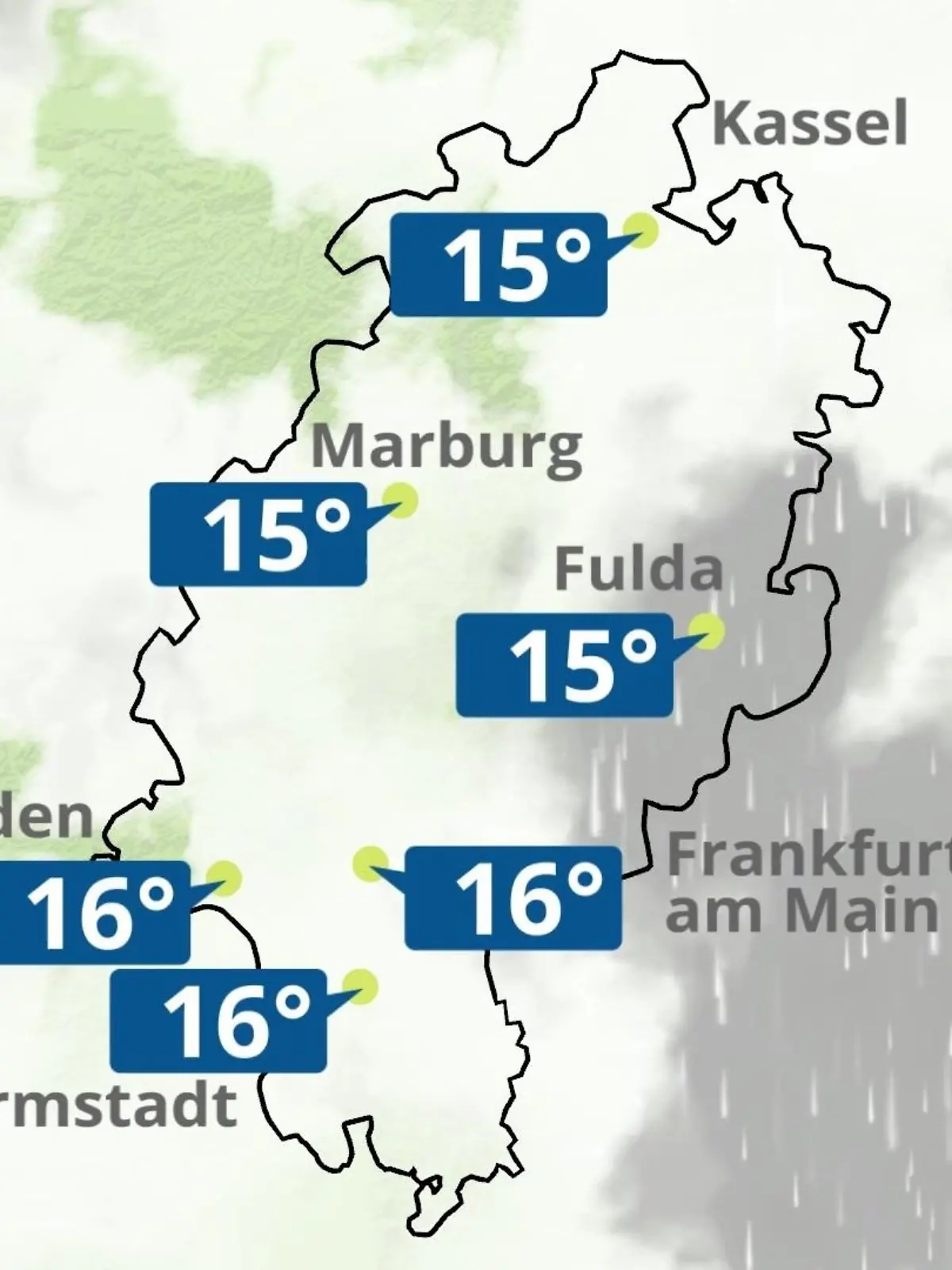 Bild zu: "Hessen: Wie wird das Wetter?"