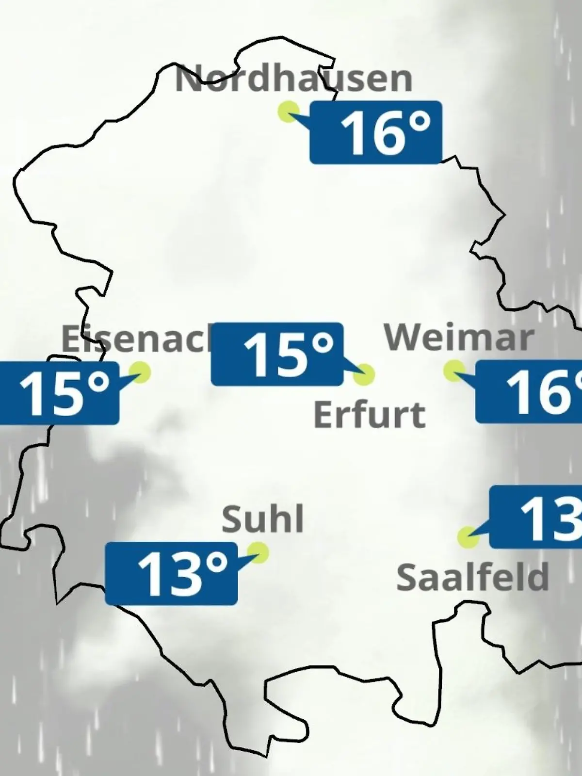 Bild zu: "Thüringen: Wie wird das Wetter?"