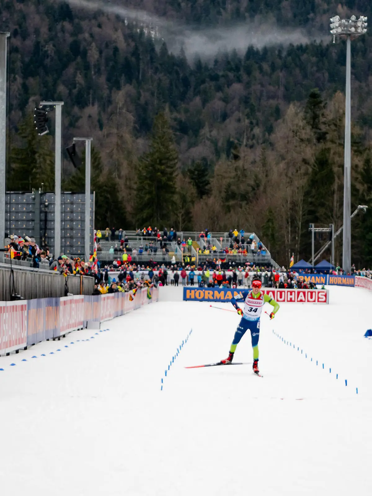 Bogdan Tsymbal UKR, 24 beim Zieleinlauf. 20 Kilometer Einzel Herren, Biathlon, BMW IBU Weltcup Ruhpolding, Saison 2022/2023, 11.01.2023. 20 Kilometer Einzel Herren, Biathlon, BMW IBU Weltcup Ruhpolding, Saison 2022/2023, 11.01.2023. Ruhpolding *** Bogdan Tsymbal UKR, 24 at finish 20 kilometers individual men, biathlon, BMW IBU World Cup Ruhpolding, season 2022 2023, 11 01 2023 20 kilometers individual men, biathlon, BMW IBU World Cup Ruhpolding, season 2022 2023, 11 01 2023 Ruhpolding Copyright: xEibner-Pressefoto/HeikexFeinerx EP_EER