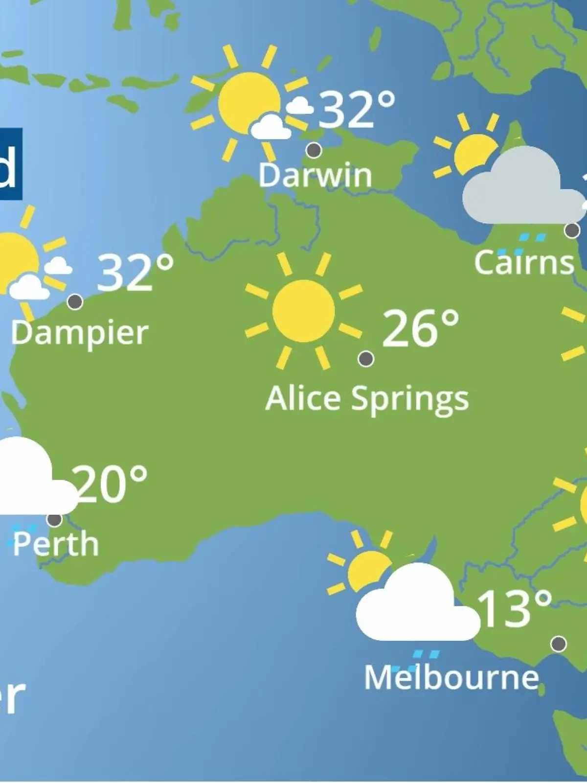 Bild zu: "Australien: Wie wird das Wetter?"