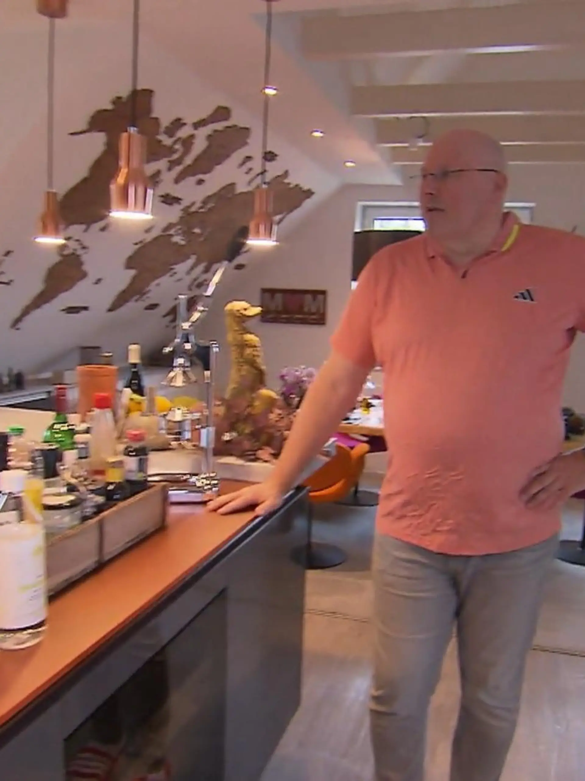 Bild zu: "Frank kocht in einer perfekt ausgestatteten Küche auf technisch hohem Niveau "