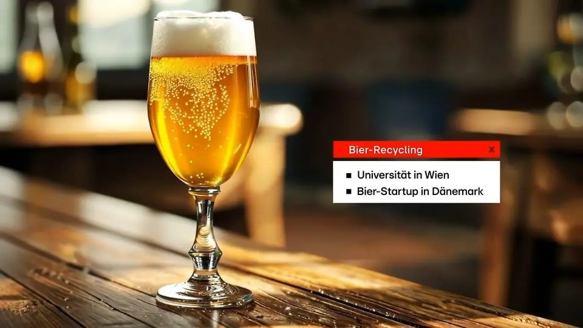 So wird aus Pipi ein frisches Kaltgetränk Kreislaufwirtschaft mit Urin und Bier