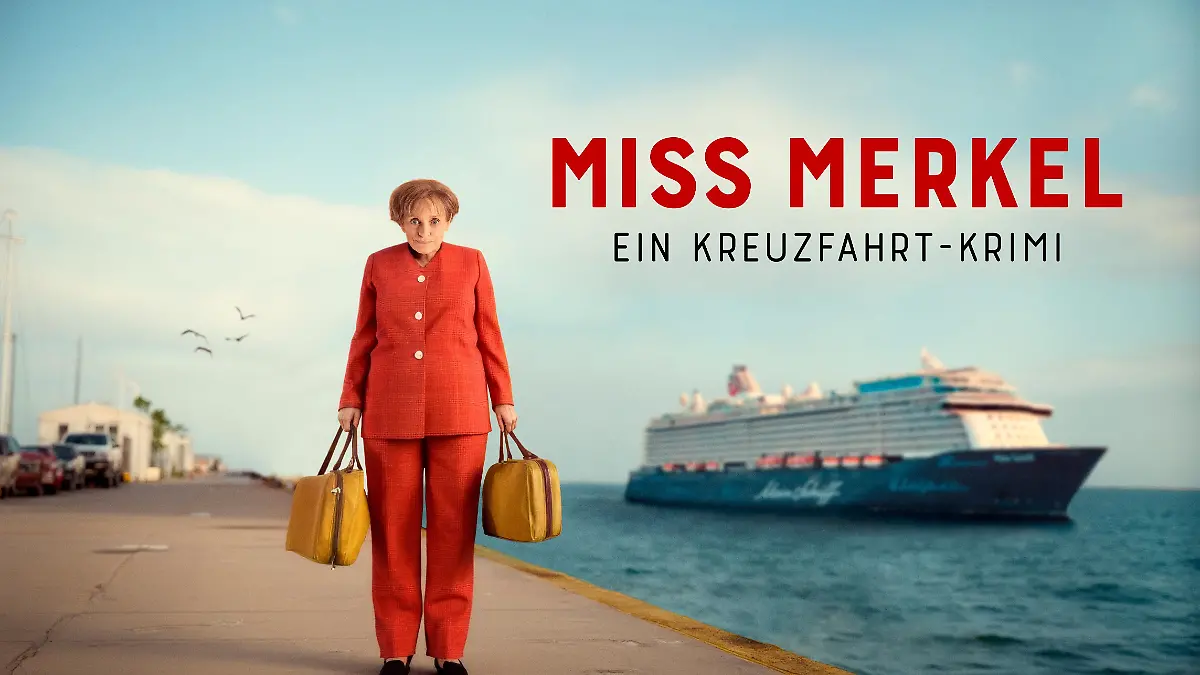 Angela Merkel (Katharina Thalbach)
+++ Die Verwendung des sendungsbezogenen Materials ist nur mit dem Hinweis und Verlinkung auf RTL+ gestattet. +++