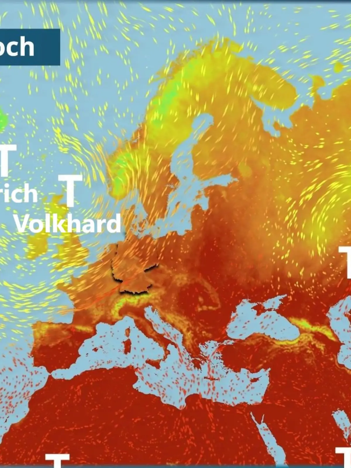 Bild zu: "Tiefs im Doppelpack setzen dem Westen zu"