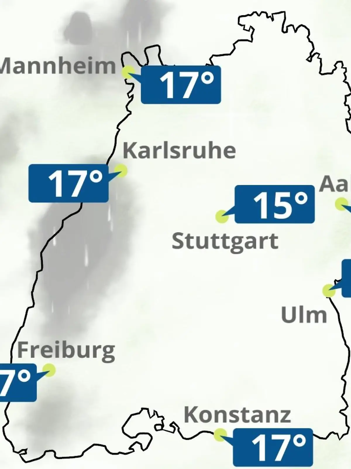 Bild zu: "Baden-Württemberg: Wie wird das Wetter?"