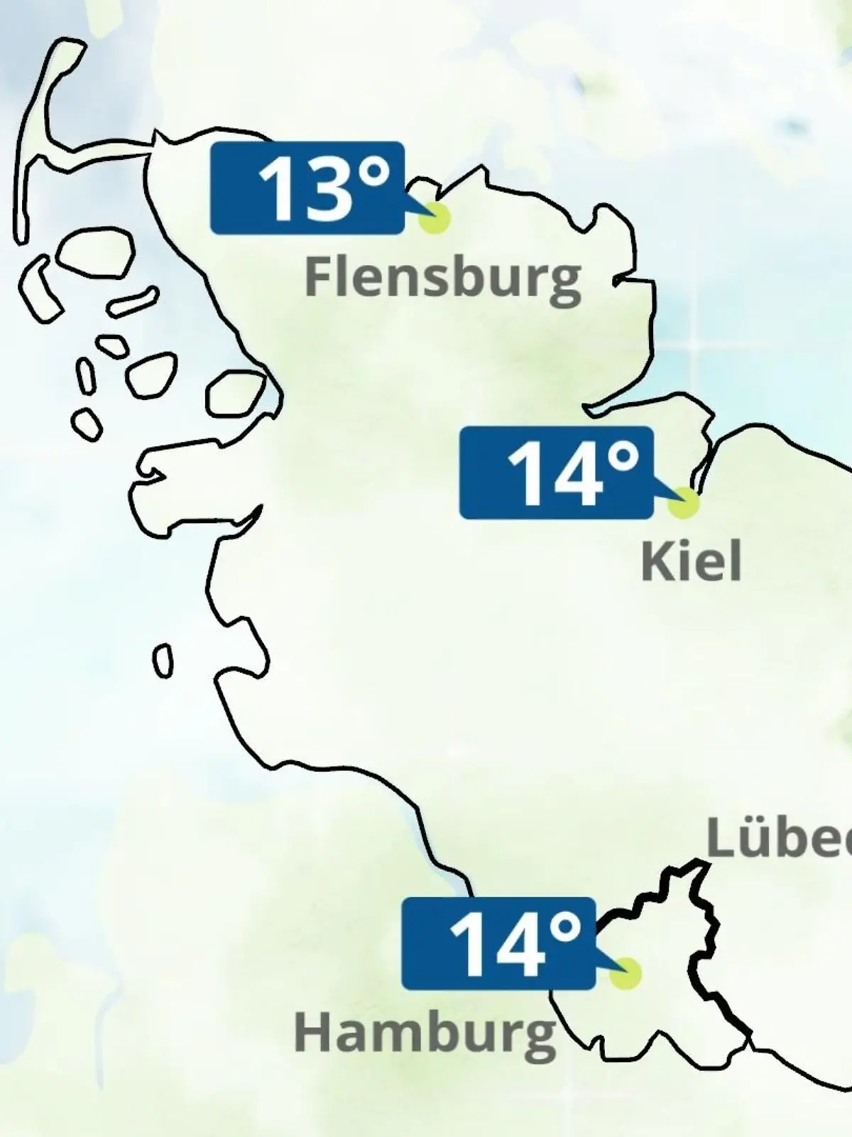 Bild zu: "Hamburg, Schleswig-Holstein: Wie wird das Wetter?"