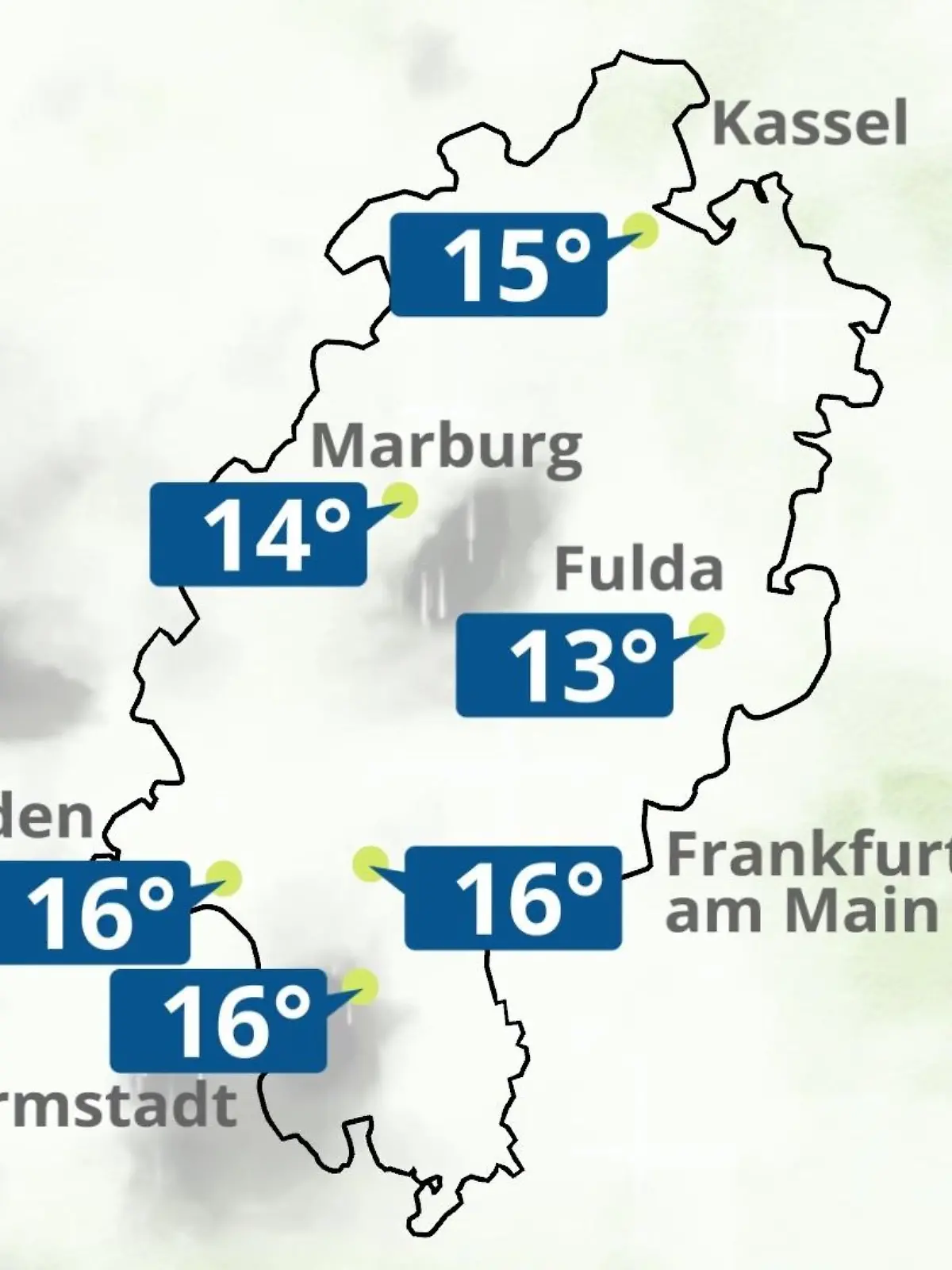 Bild zu: "Hessen: Wie wird das Wetter?"