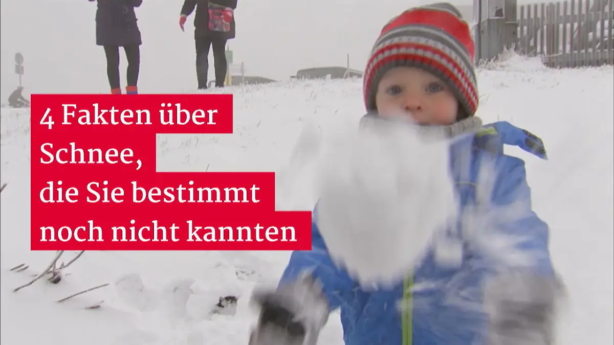 4 spannende Fakten über Schnee Die kennen Sie bestimmt noch nicht
