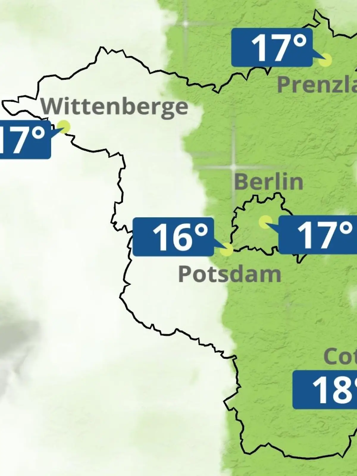 Bild zu: "Berlin und Brandenburg: Wie wird das Wetter?"