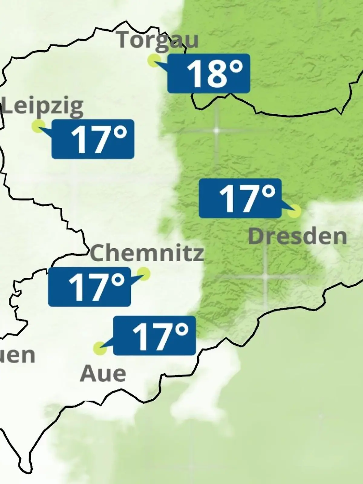 Bild zu: "Sachsen: Wie wird das Wetter?"