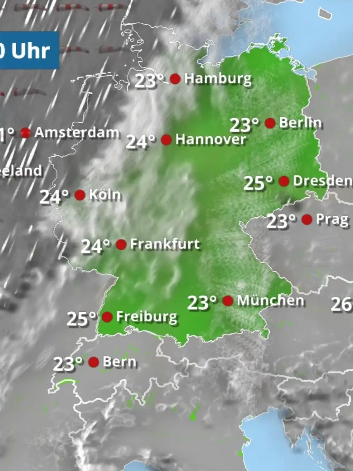 Bild zu: "Im Westen Regen, sonst auch mal Sonne"