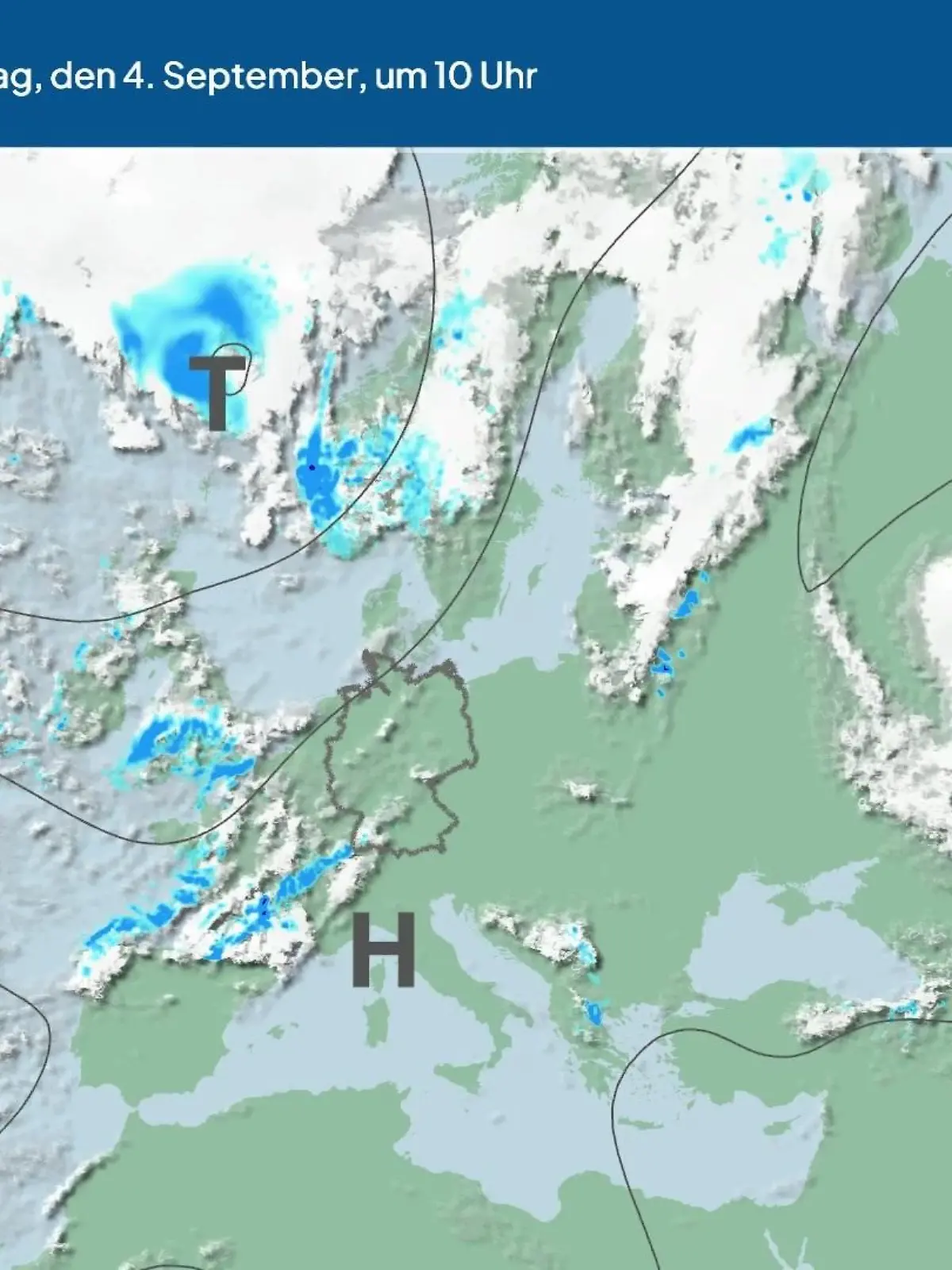 Bild zu: "Die Wetterlage der kommenden 5 Tage"