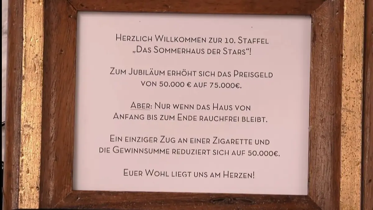 Neue Geld-Regel im Sommerhaus 2025