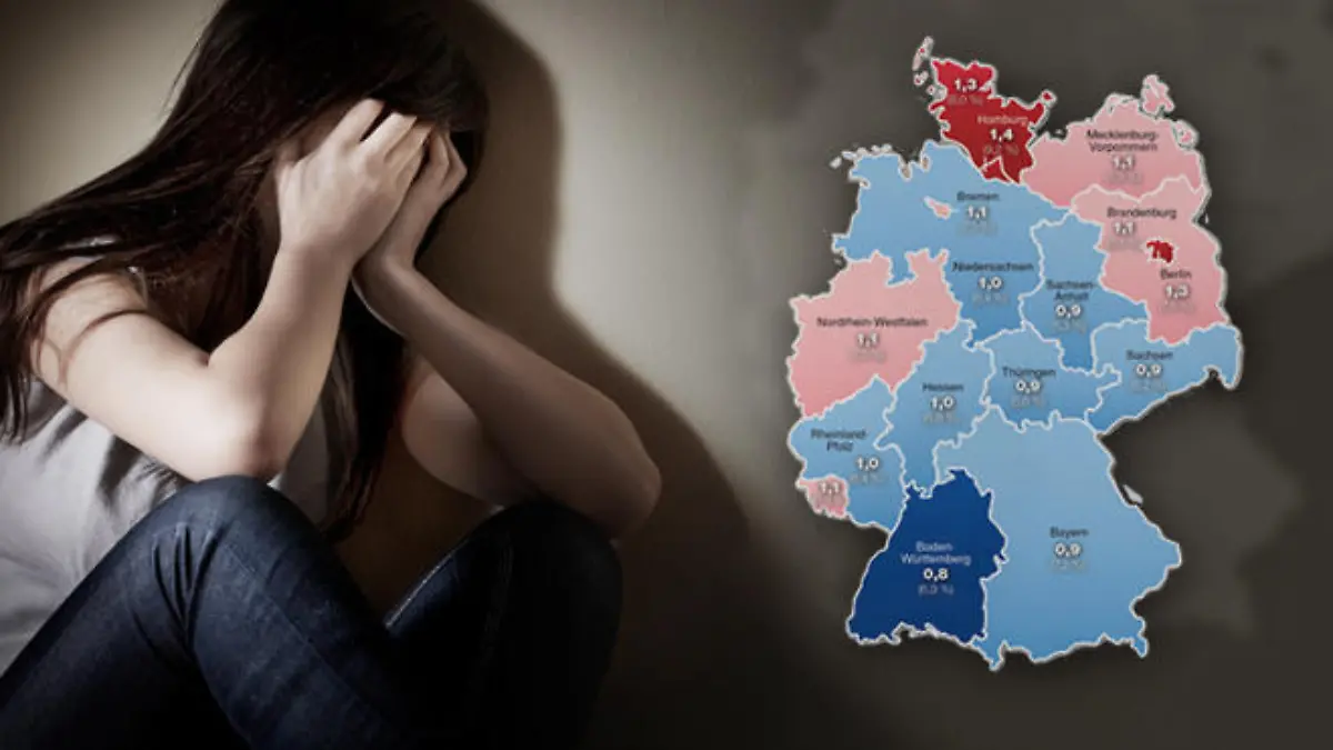 Die Techniker Krankenkasse hat herausgefunden: Im Norden der Bundesrepublik fehlen die Menschen häufiger wegen Depressionen, im Süden seltener.