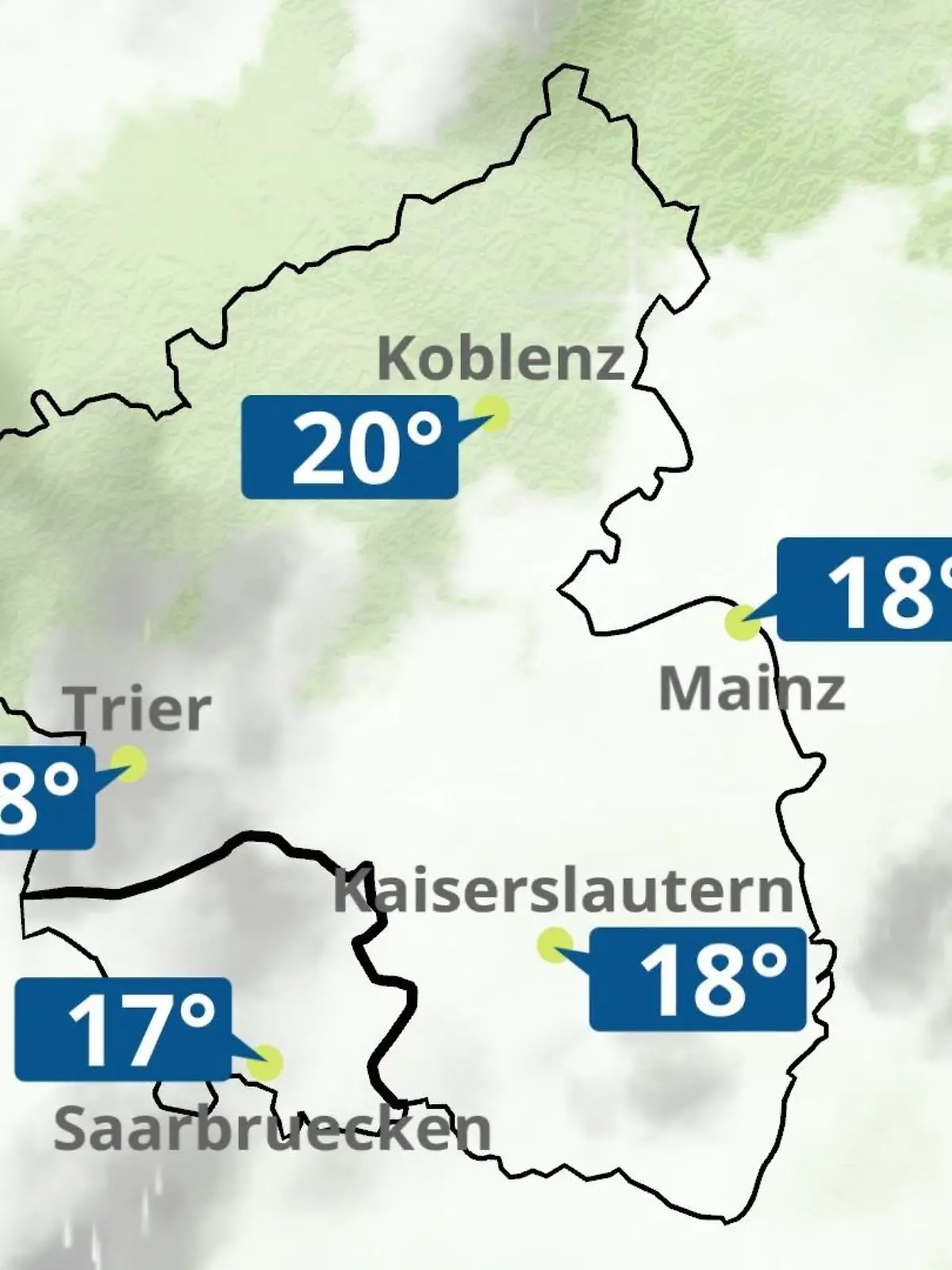Bild zu: "Rheinland-Pfalz, Saarland: Wie wird das Wetter?"