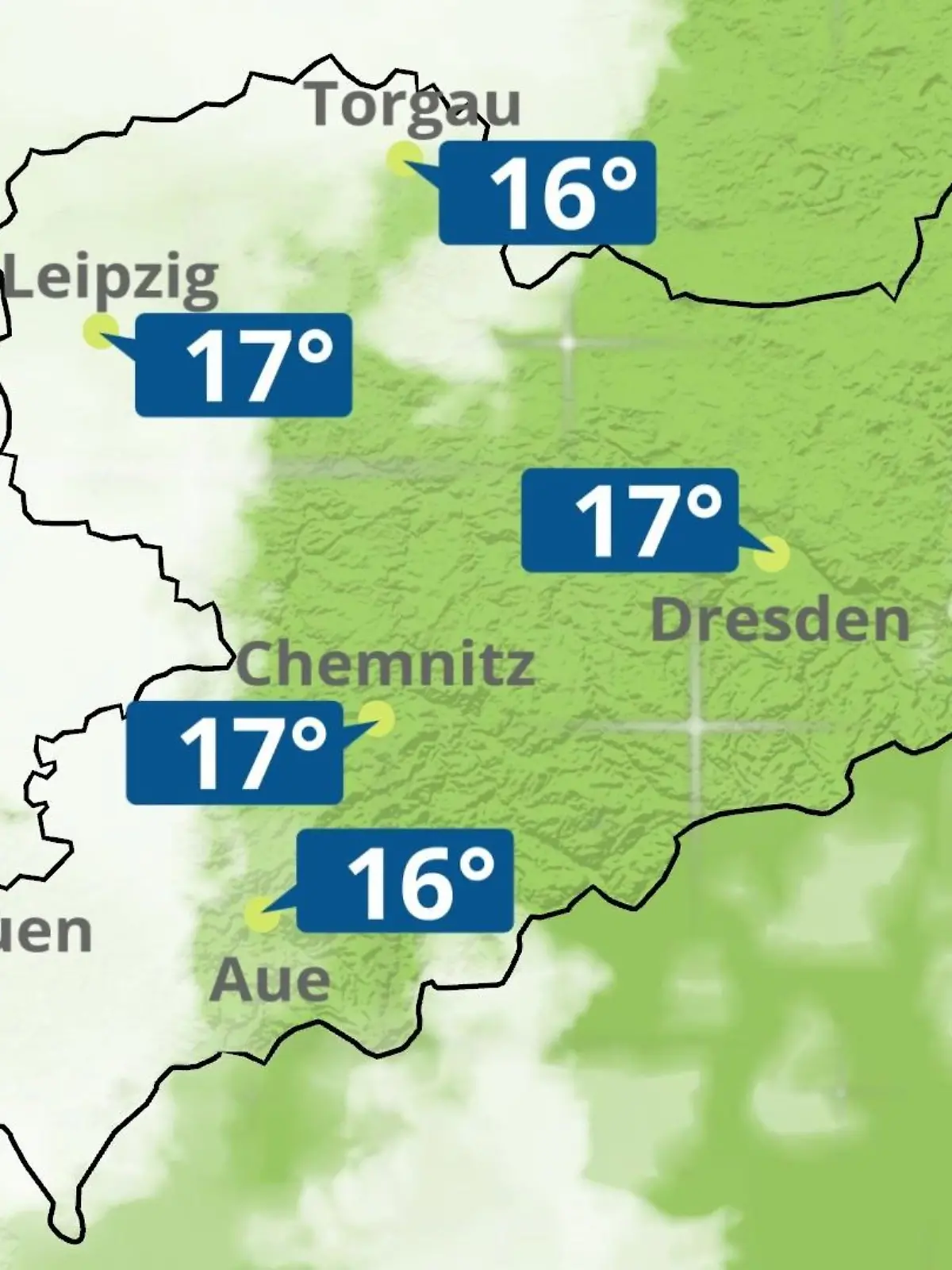 Bild zu: "Sachsen: Wie wird das Wetter?"