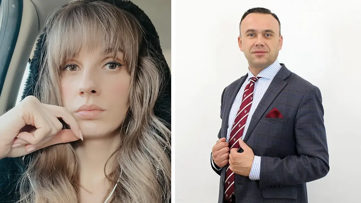 Gegensätze ziehen sich an: Rechtsextremer Politiker Dawid Szóstak und Trans-Model Michalina Manios.