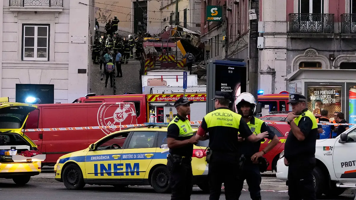 Das Unglück ereignete sich an der bekannten „Elevador da Gloria”.