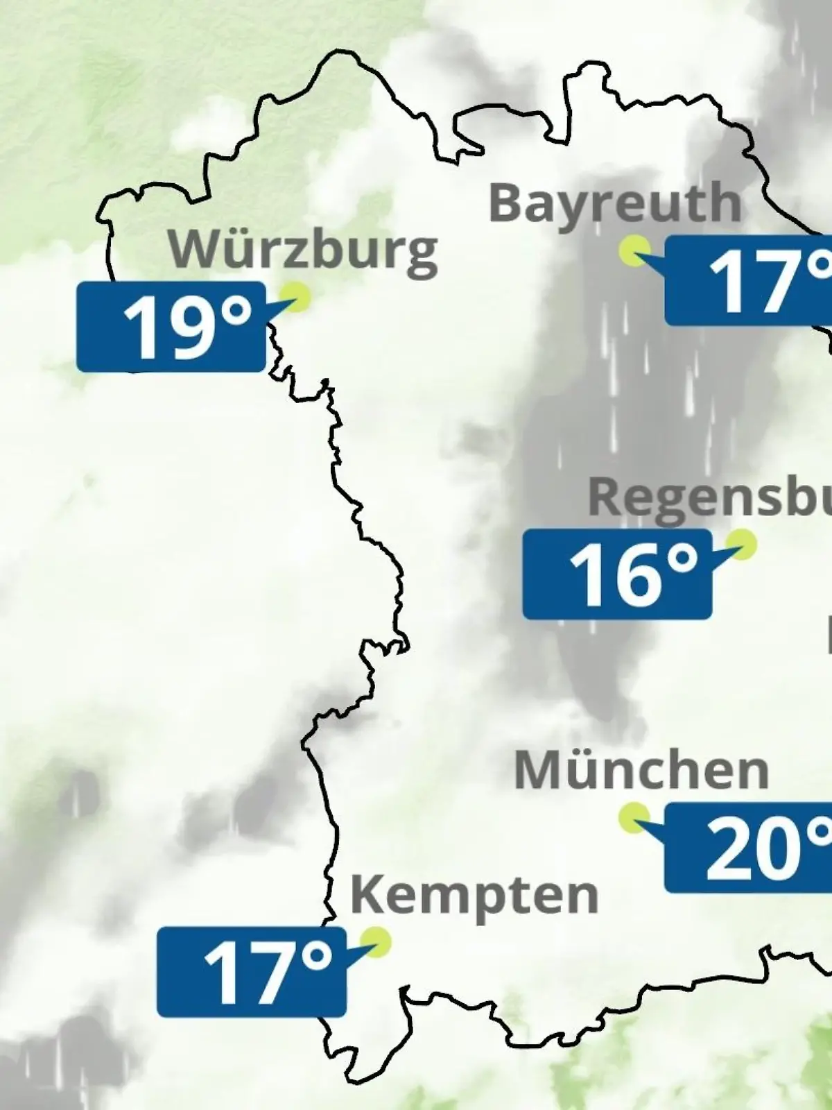 Bild zu: "Bayern: Wie wird das Wetter?"