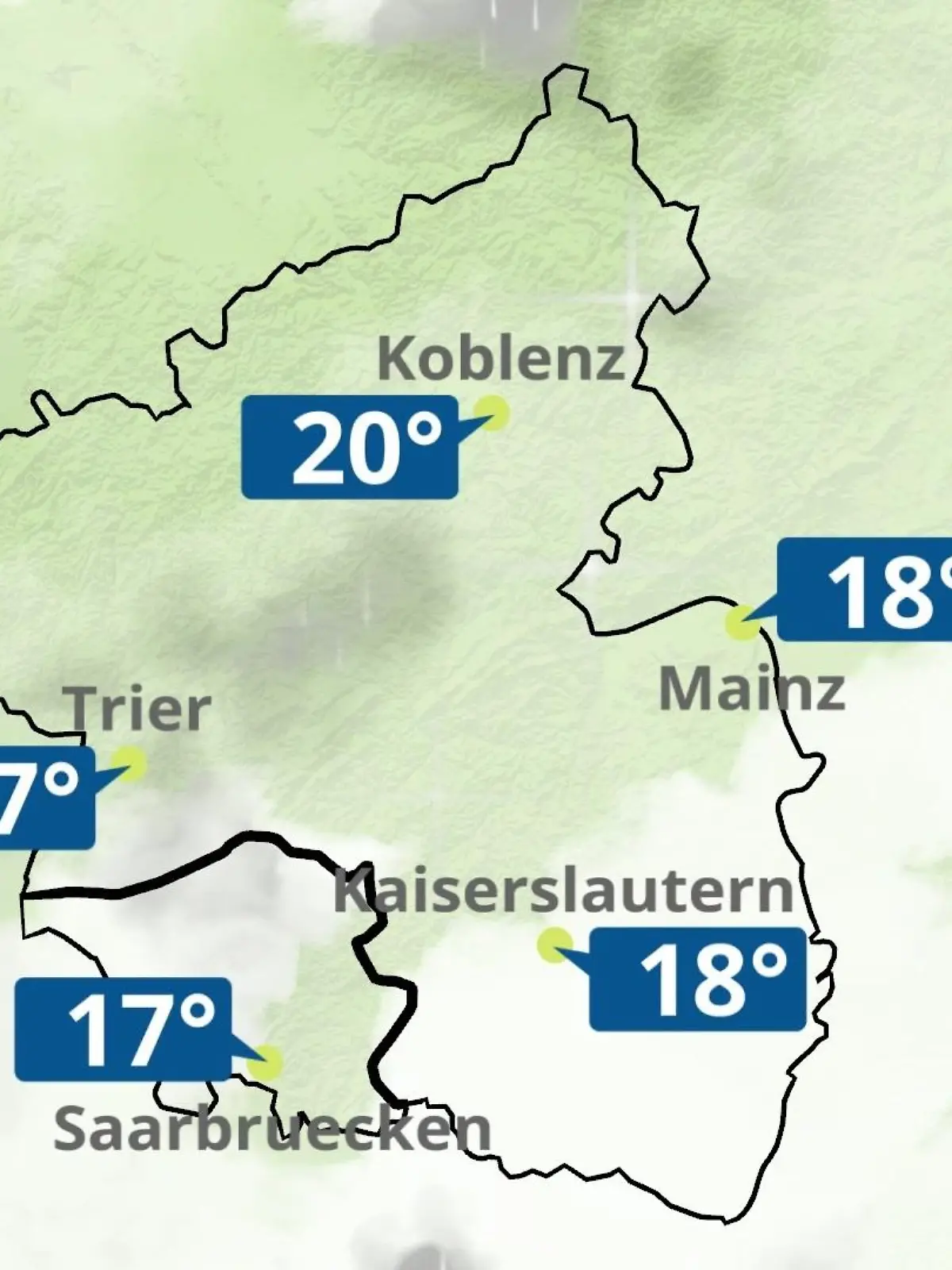 Bild zu: "Rheinland-Pfalz, Saarland: Wie wird das Wetter?"