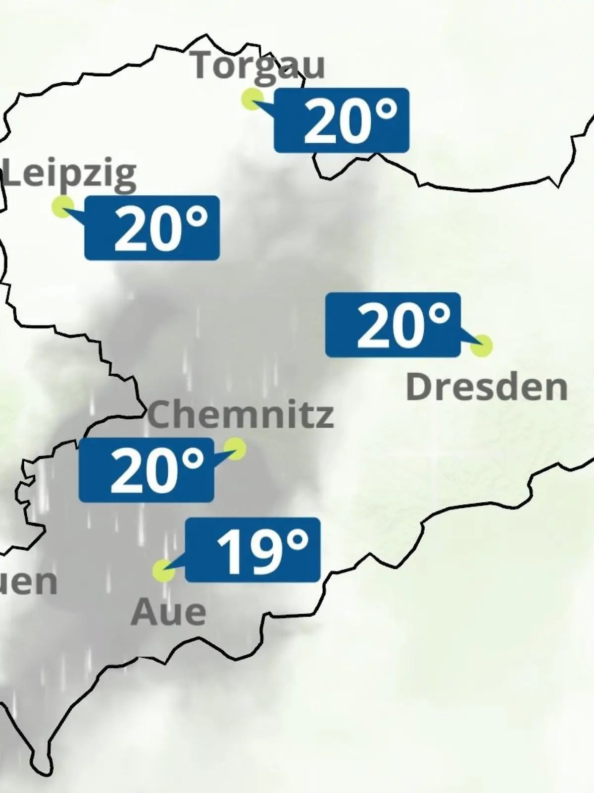 Bild zu: "Sachsen: Wie wird das Wetter?"