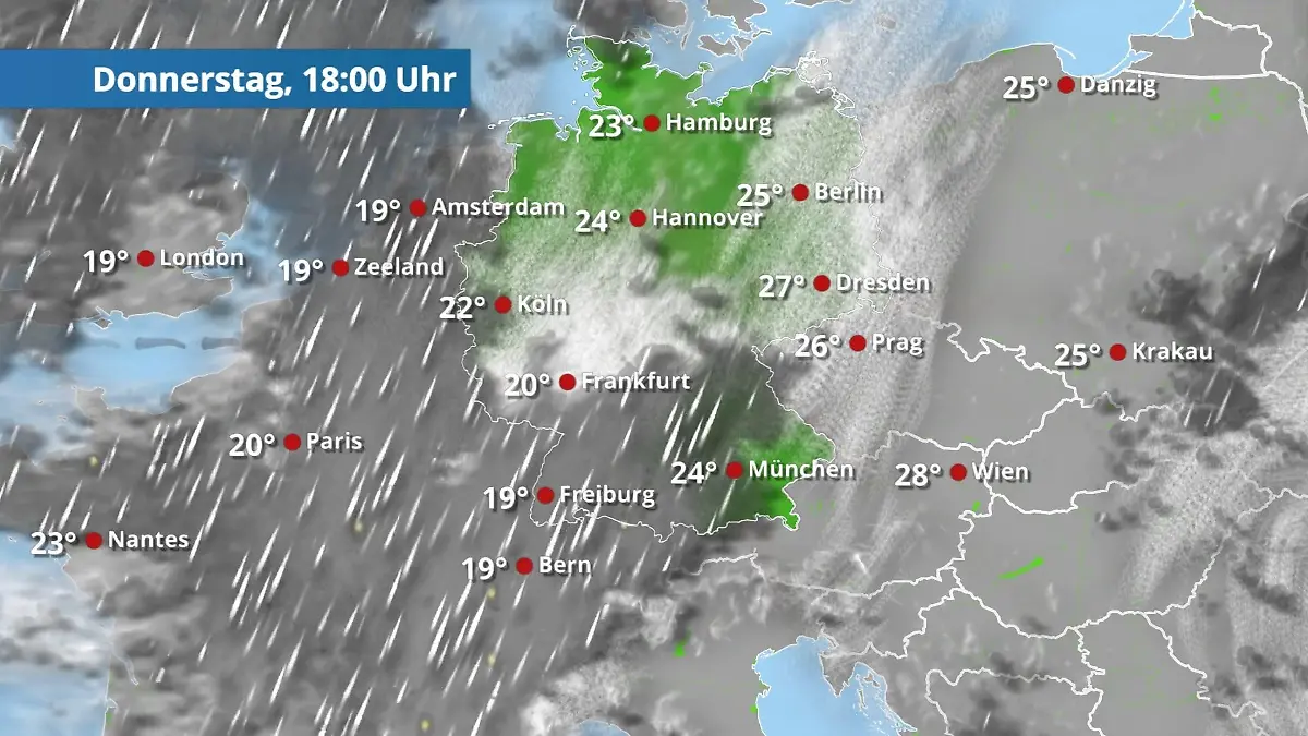 Da rollt was auf uns zu Der Regen- und Wolkenfilm für 48 Stunden