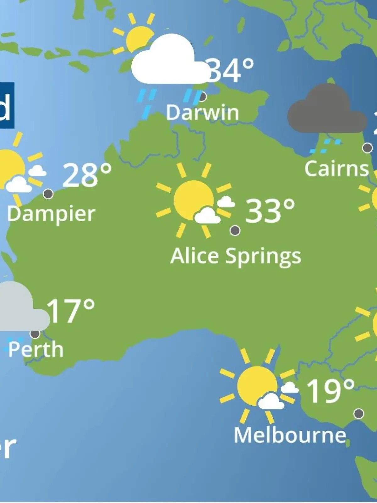 Bild zu: "Australien: Wie wird das Wetter?"