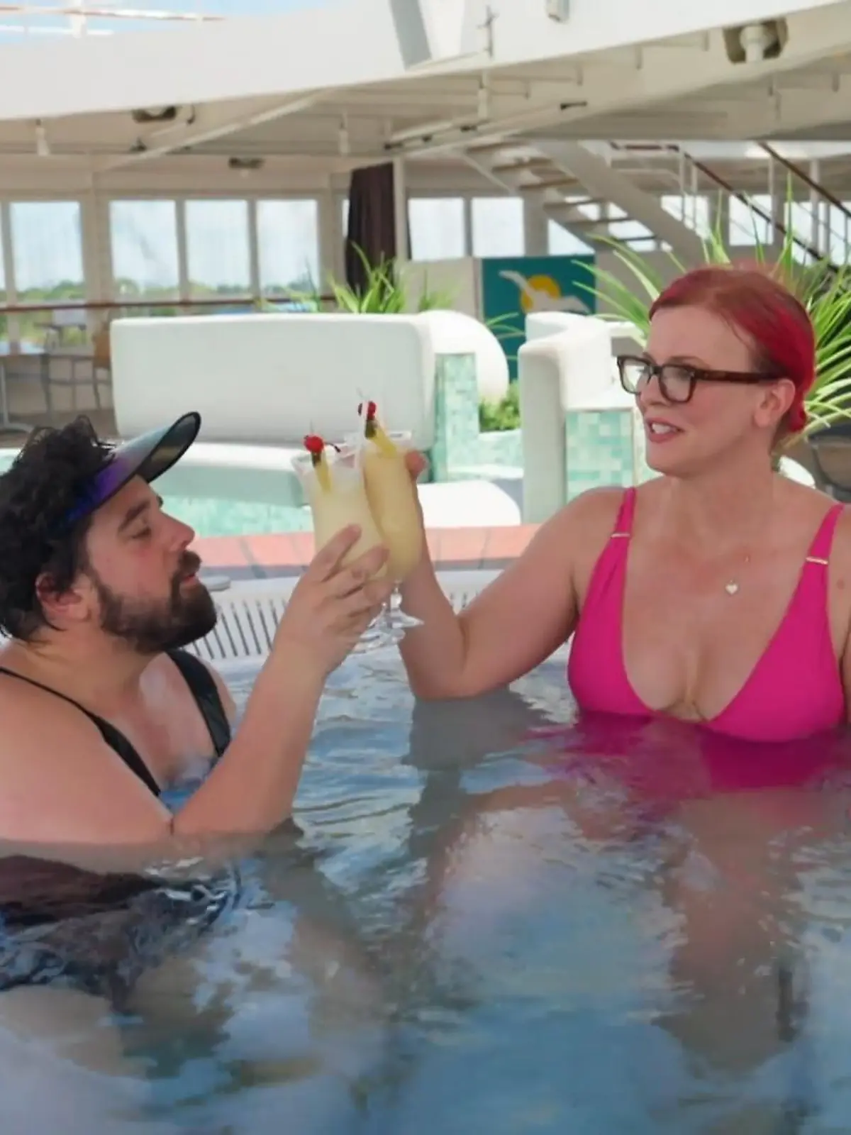 Bild zu: "Eva und Steven genießen die Ruhe"