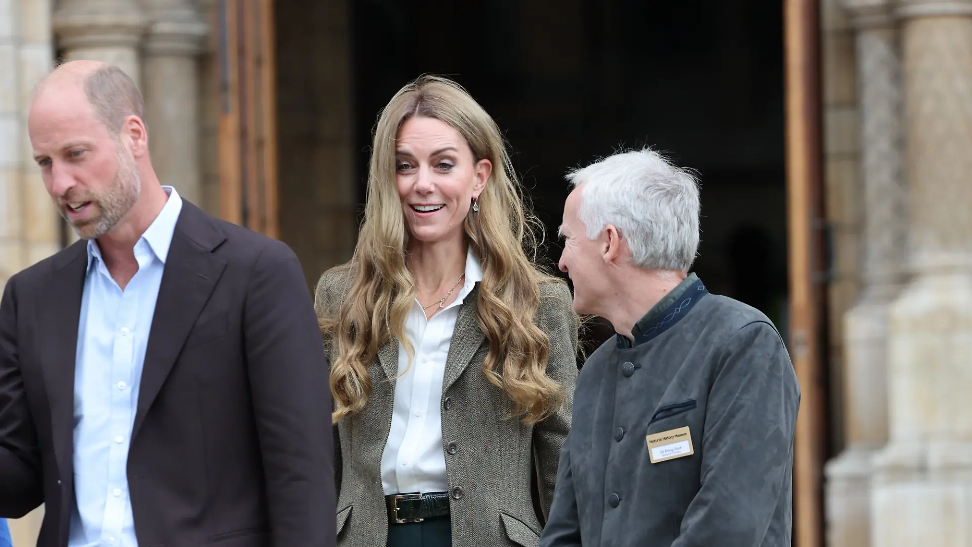 Prinz William und Prinzessin Kate besuchen das Natural History Museum in London. 