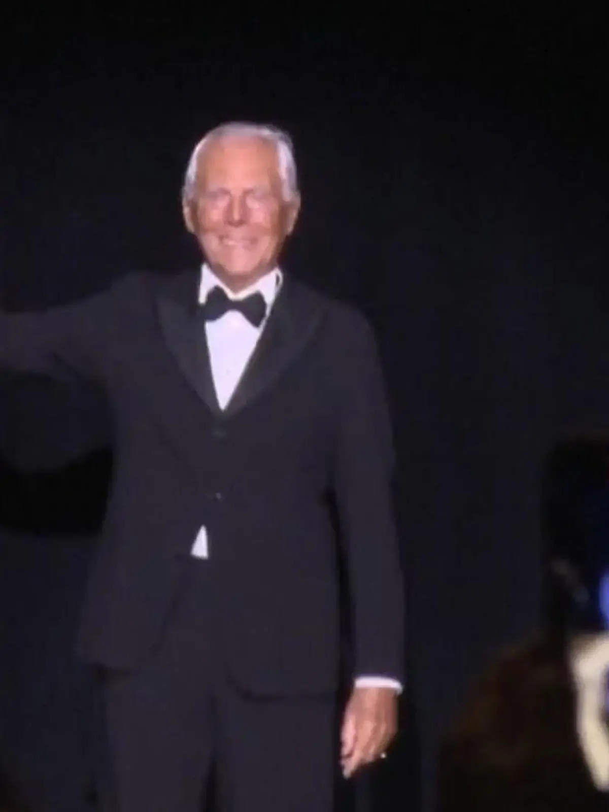 Bild zu: "Giorgio Armani ist tot! Hier stand er ein letztes Mal im Rampenlicht"