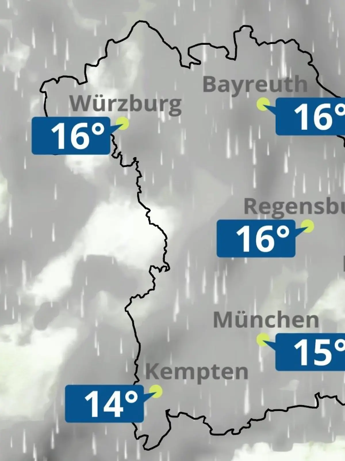 Bild zu: "Bayern: Wie wird das Wetter?"