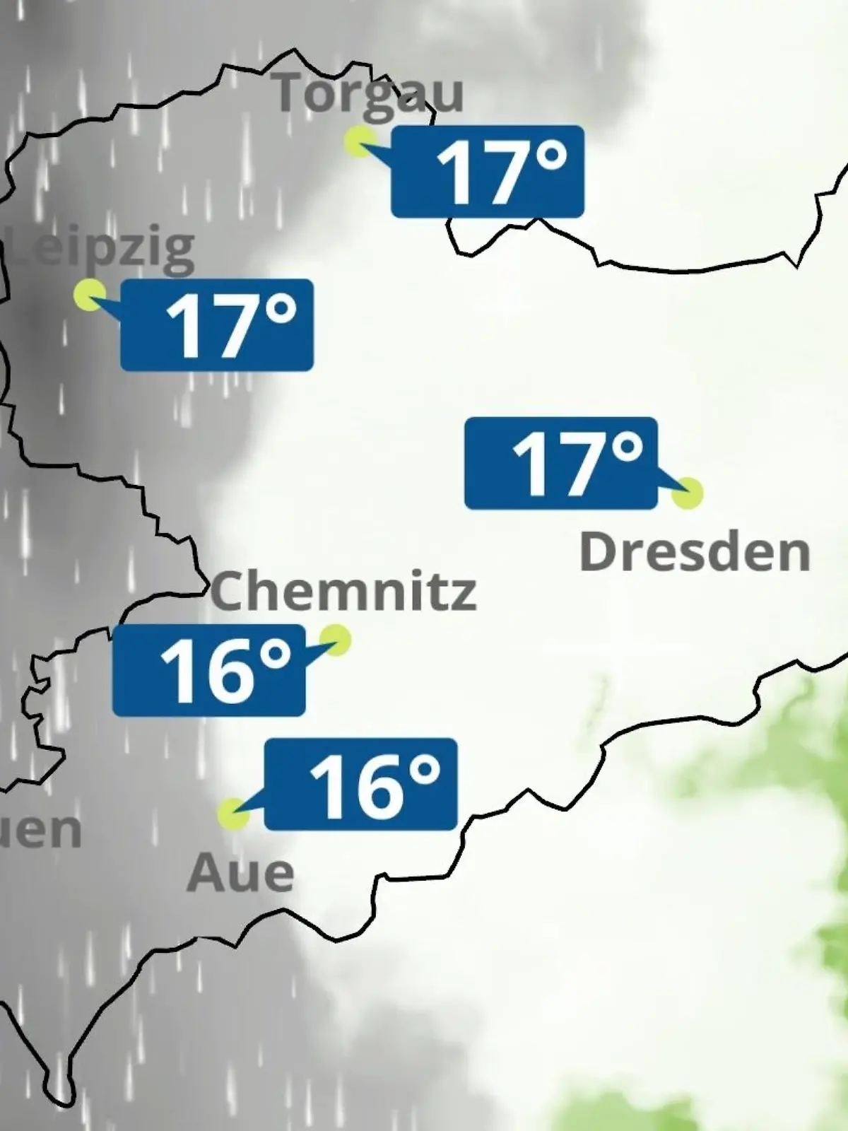 Bild zu: "Sachsen: Wie wird das Wetter?"