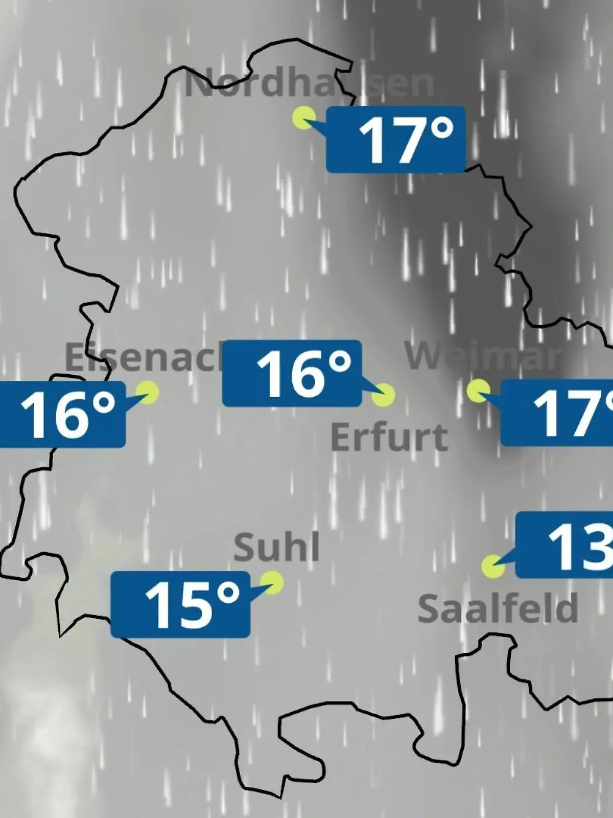 Bild zu: "Thüringen: Wie wird das Wetter?"