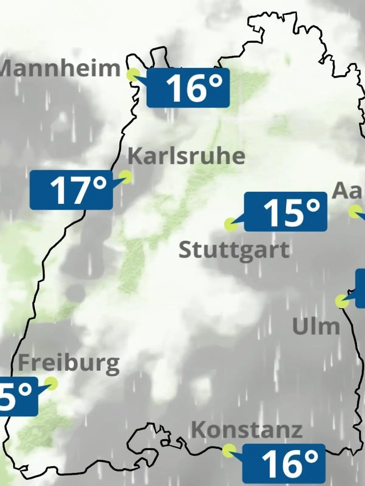 Bild zu: "Baden-Württemberg: Wie wird das Wetter?"