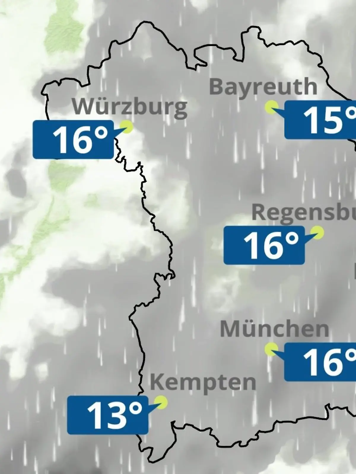 Bild zu: "Bayern: Wie wird das Wetter?"