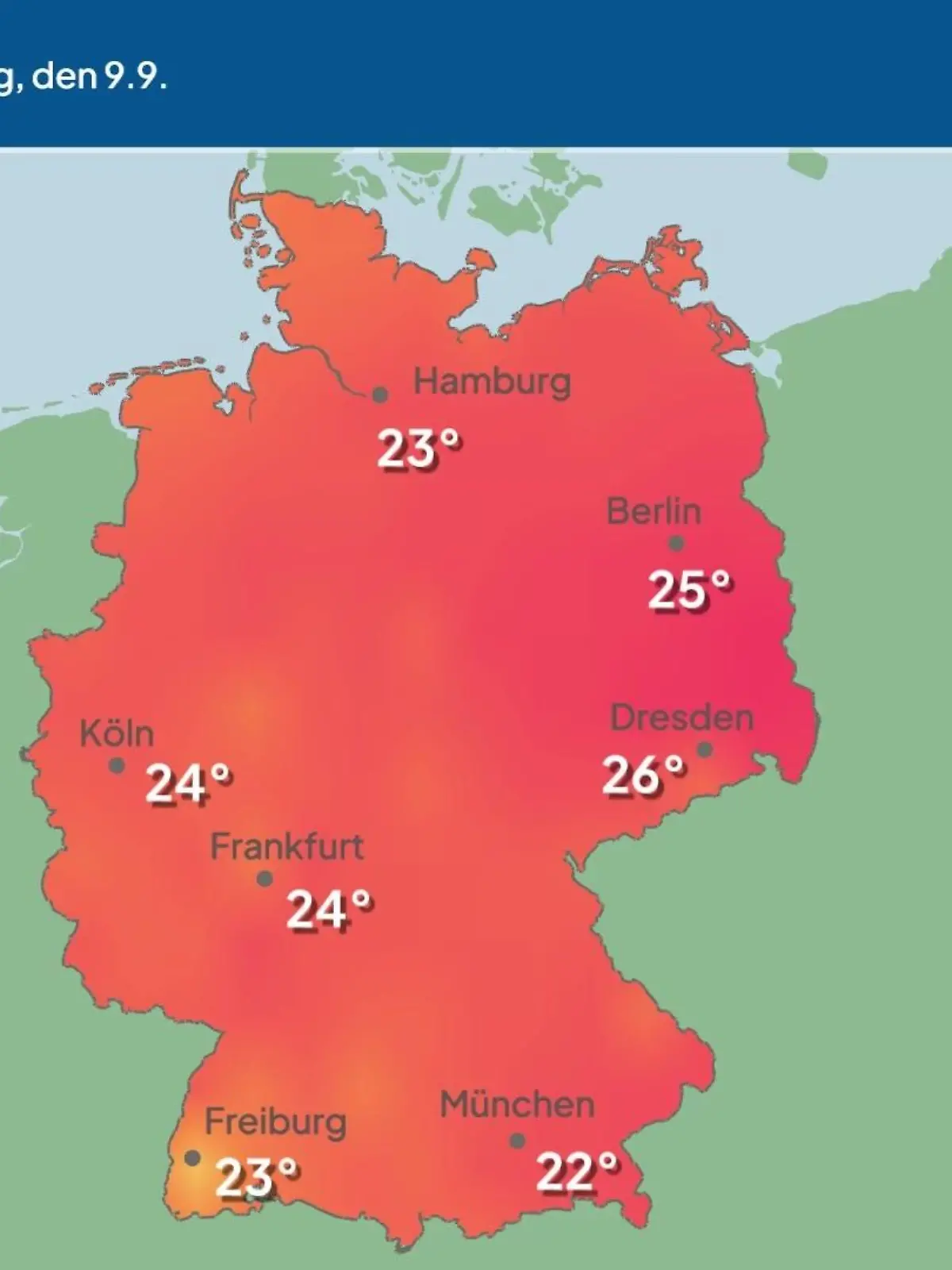 Bild zu: "Im Video: Temperatur-Vorhersage"