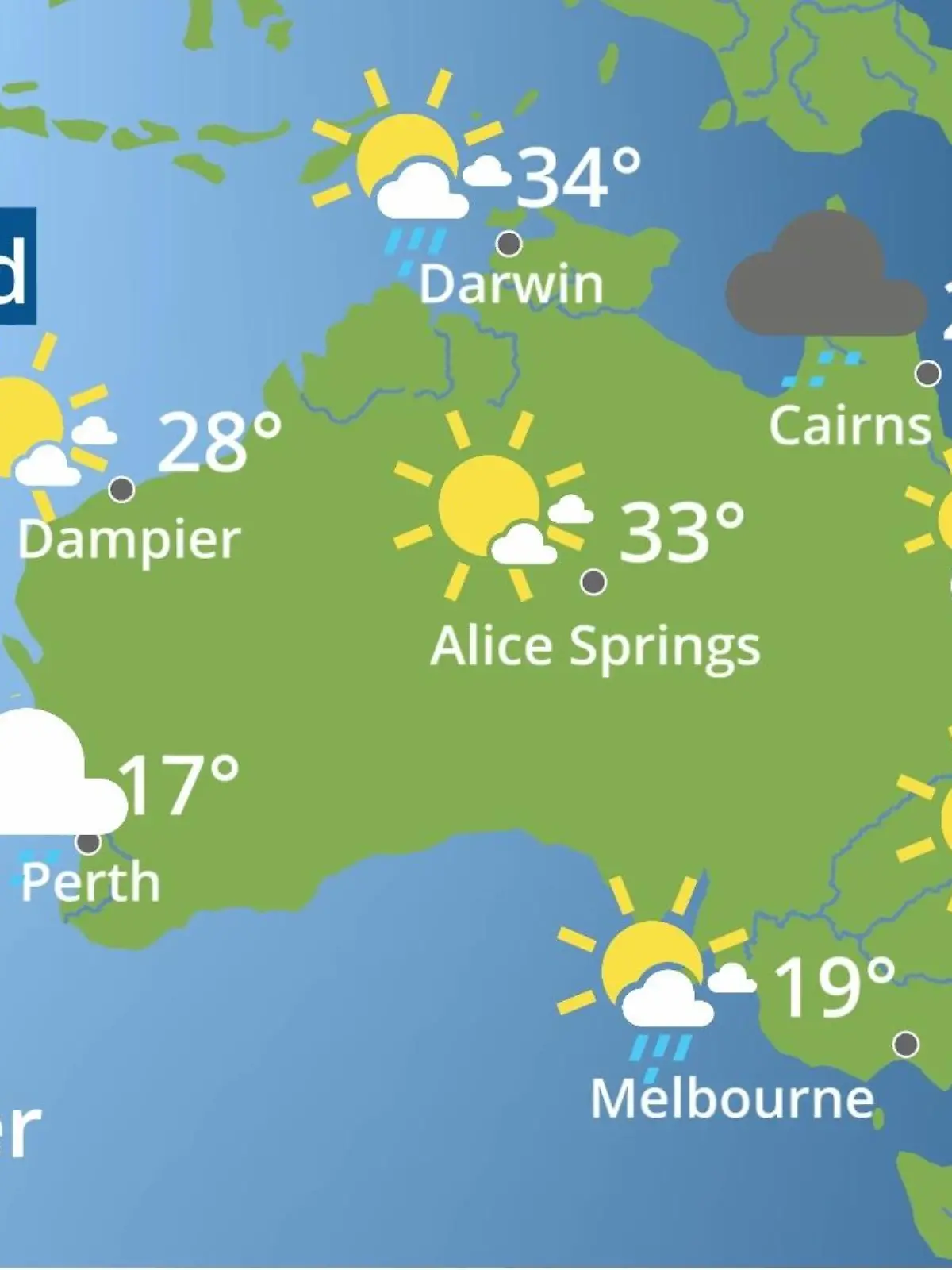 Bild zu: "Australien: Wie wird das Wetter?"