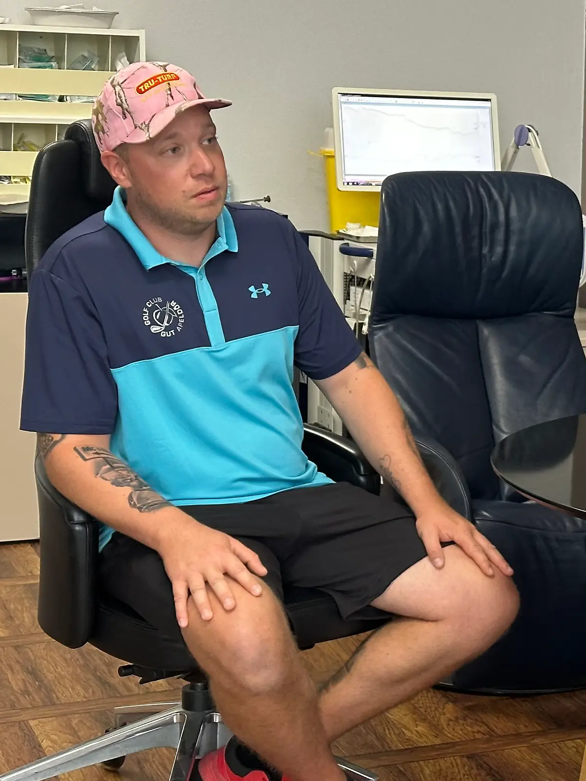 Nico Habeck leidet seit fünf Jahren an Clusterkopfschmerzen.
