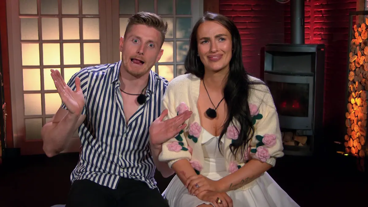 Kommen gerade noch so mit dem Schrecken davon: Tommy Pedroni und Paulina Ljubas.