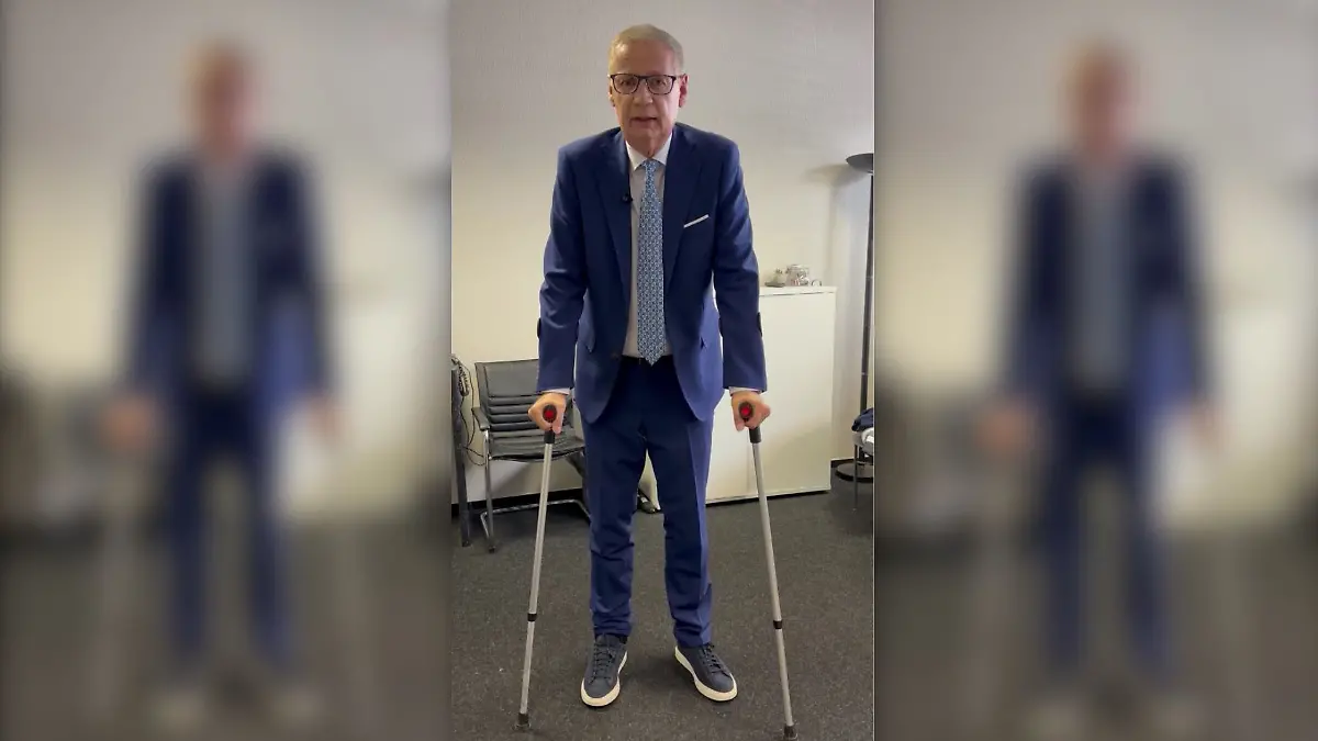 „Wer wird Millionär?”-Moderator Günther Jauch hat sich verletzt
