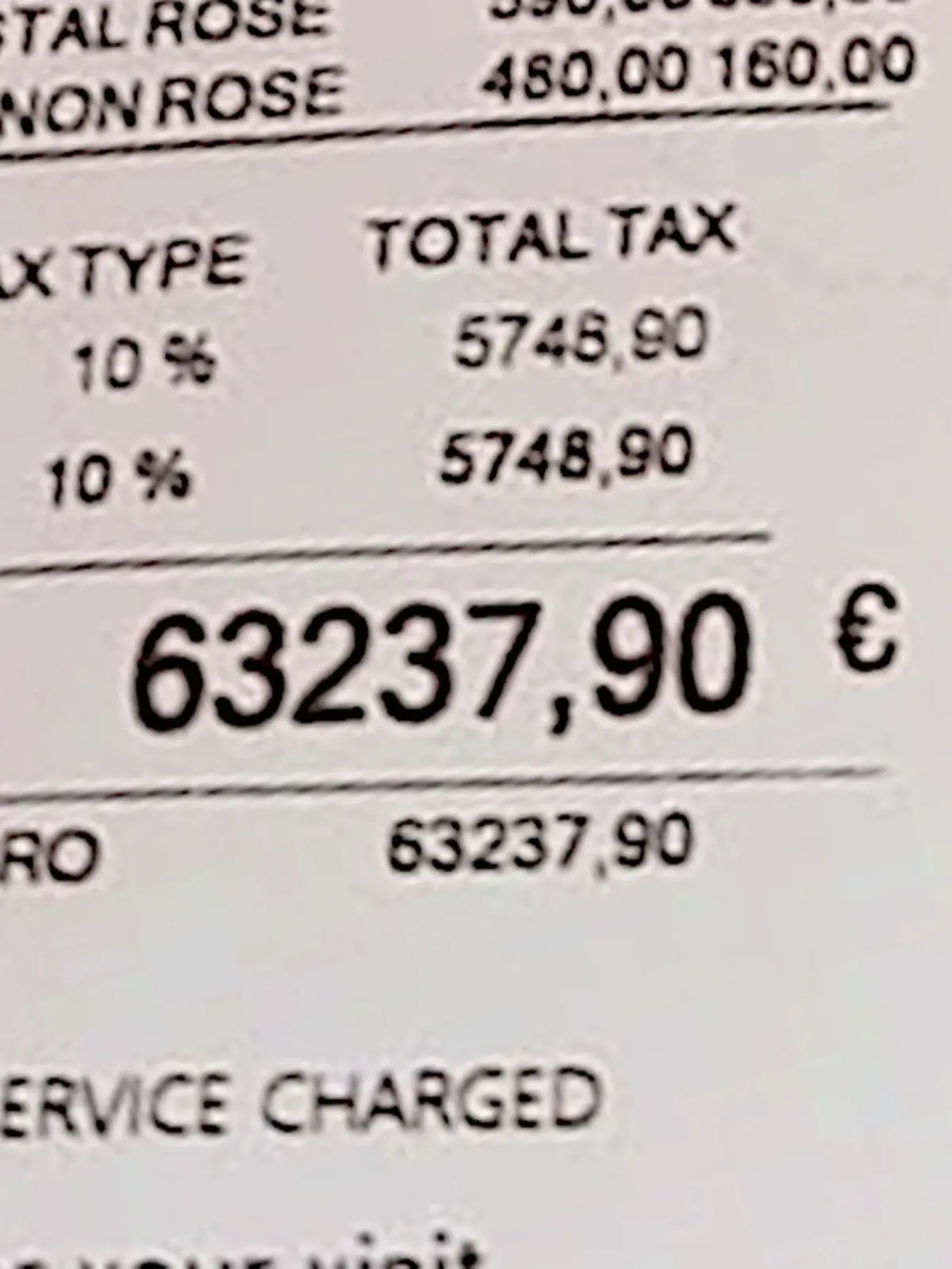 Bild zu: "Eine Restaurantrechnung in Höhe von 63.000 Euro! Das steckt dahinter"