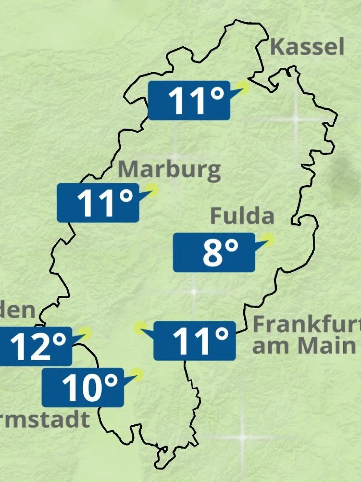 Bild zu: "Hessen: Wie wird das Wetter?"