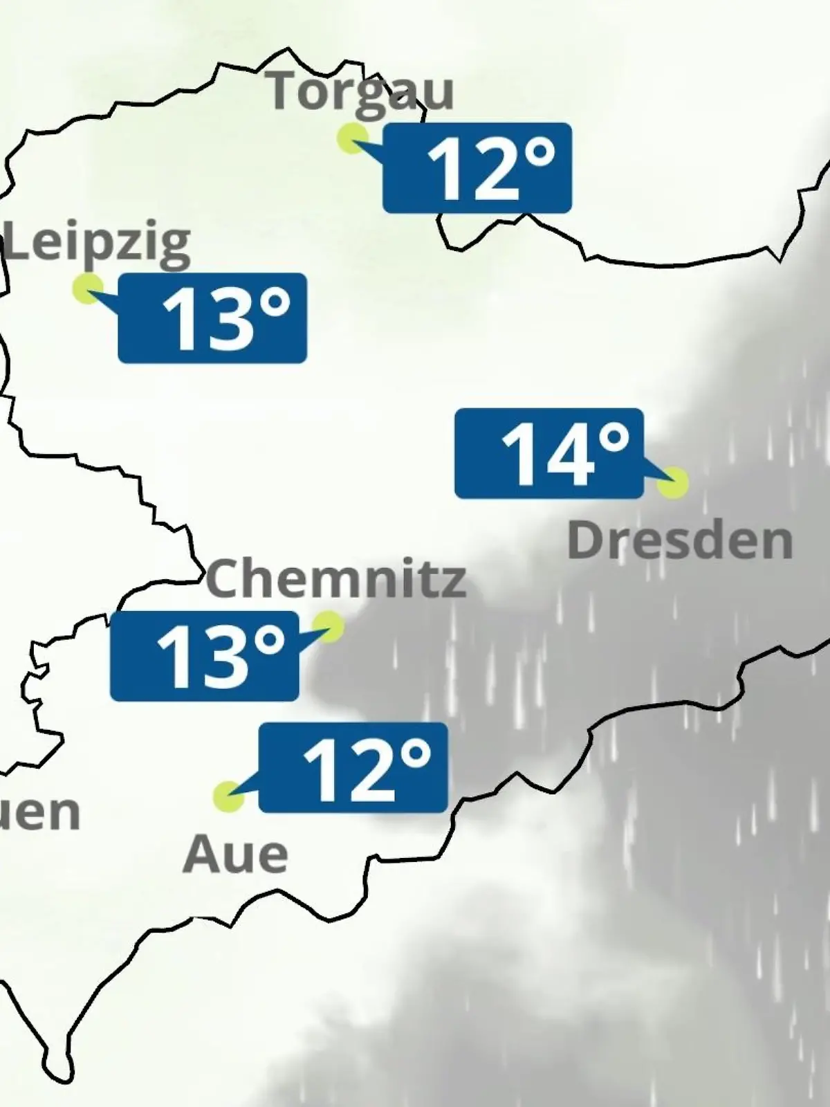 Bild zu: "Sachsen: Wie wird das Wetter?"