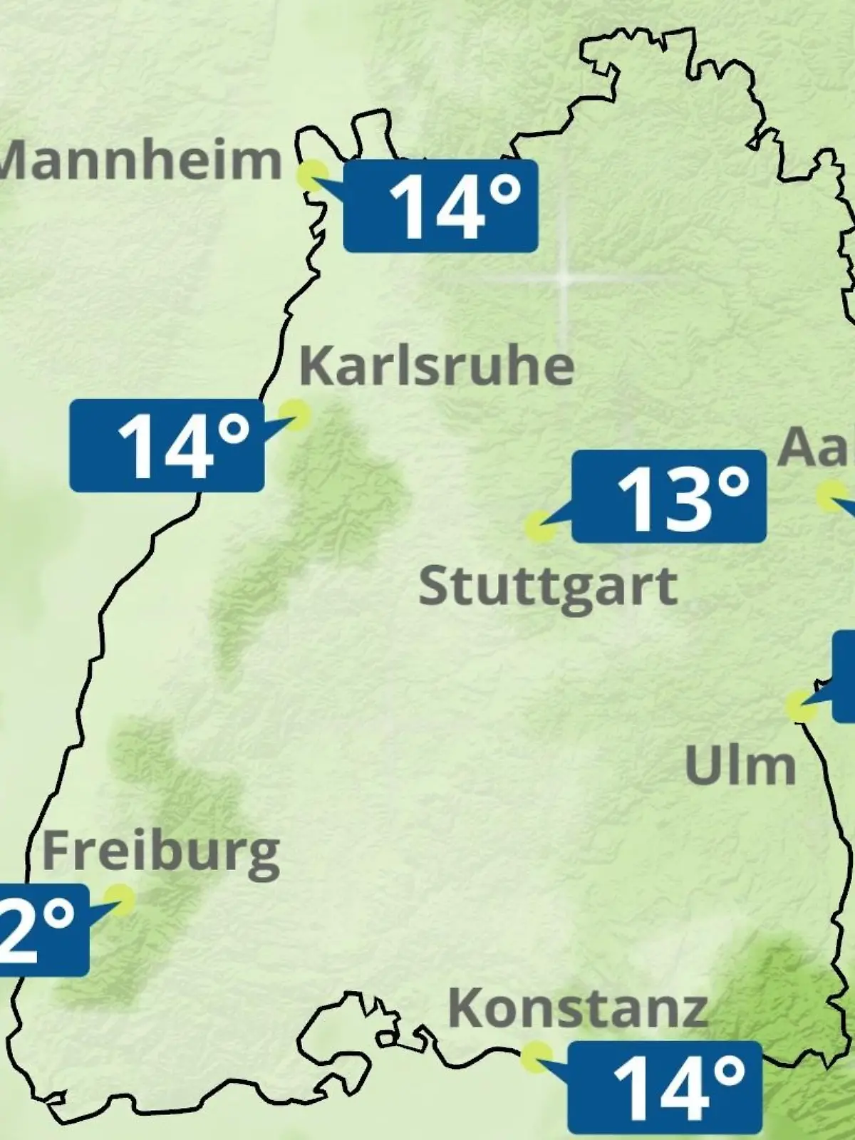 Bild zu: "Baden-Württemberg: Wie wird das Wetter?"