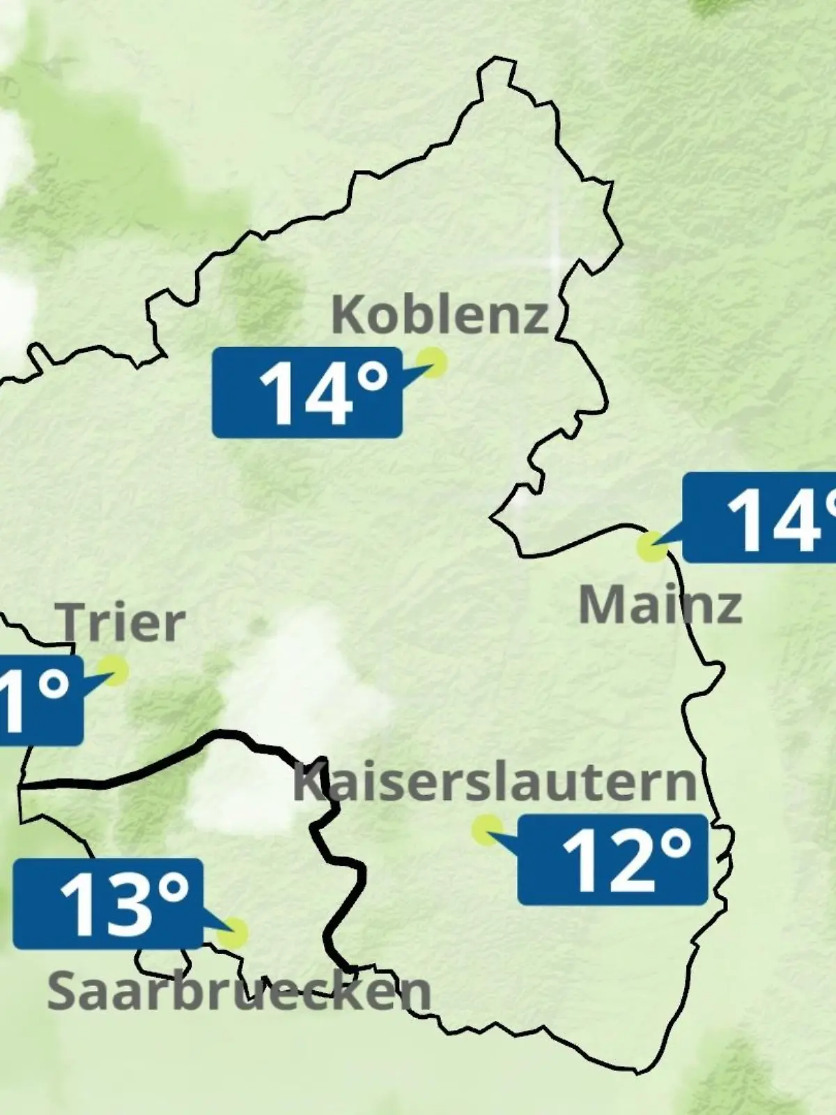 Bild zu: "Rheinland-Pfalz, Saarland: Wie wird das Wetter?"