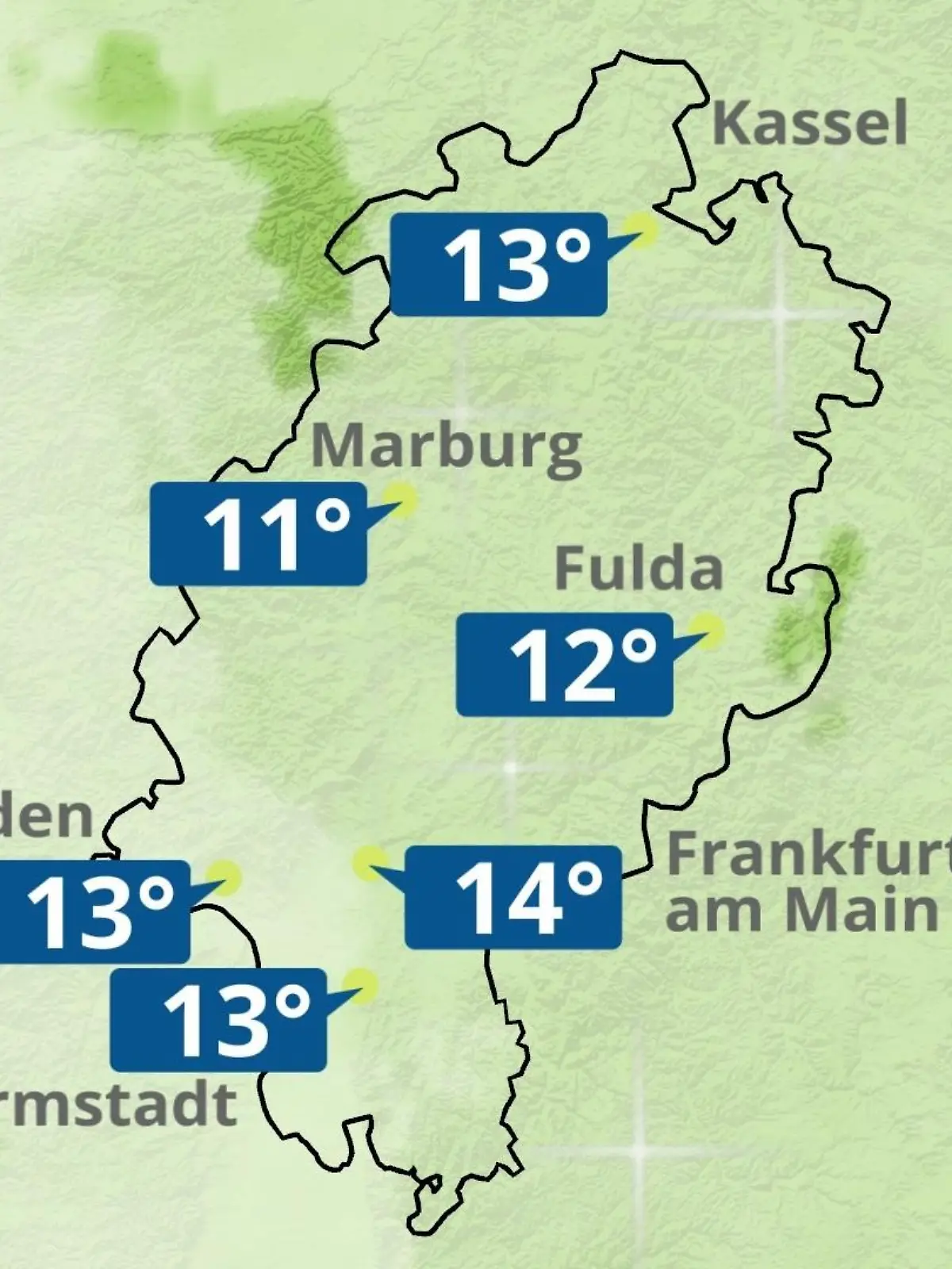 Bild zu: "Hessen: Wie wird das Wetter?"