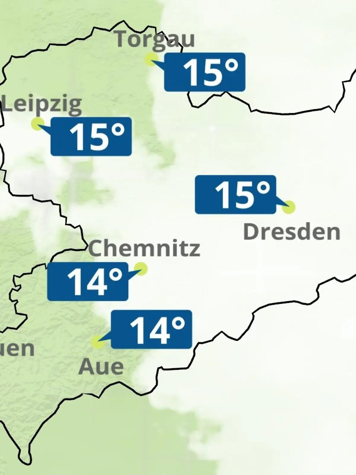 Bild zu: "Sachsen: Wie wird das Wetter?"