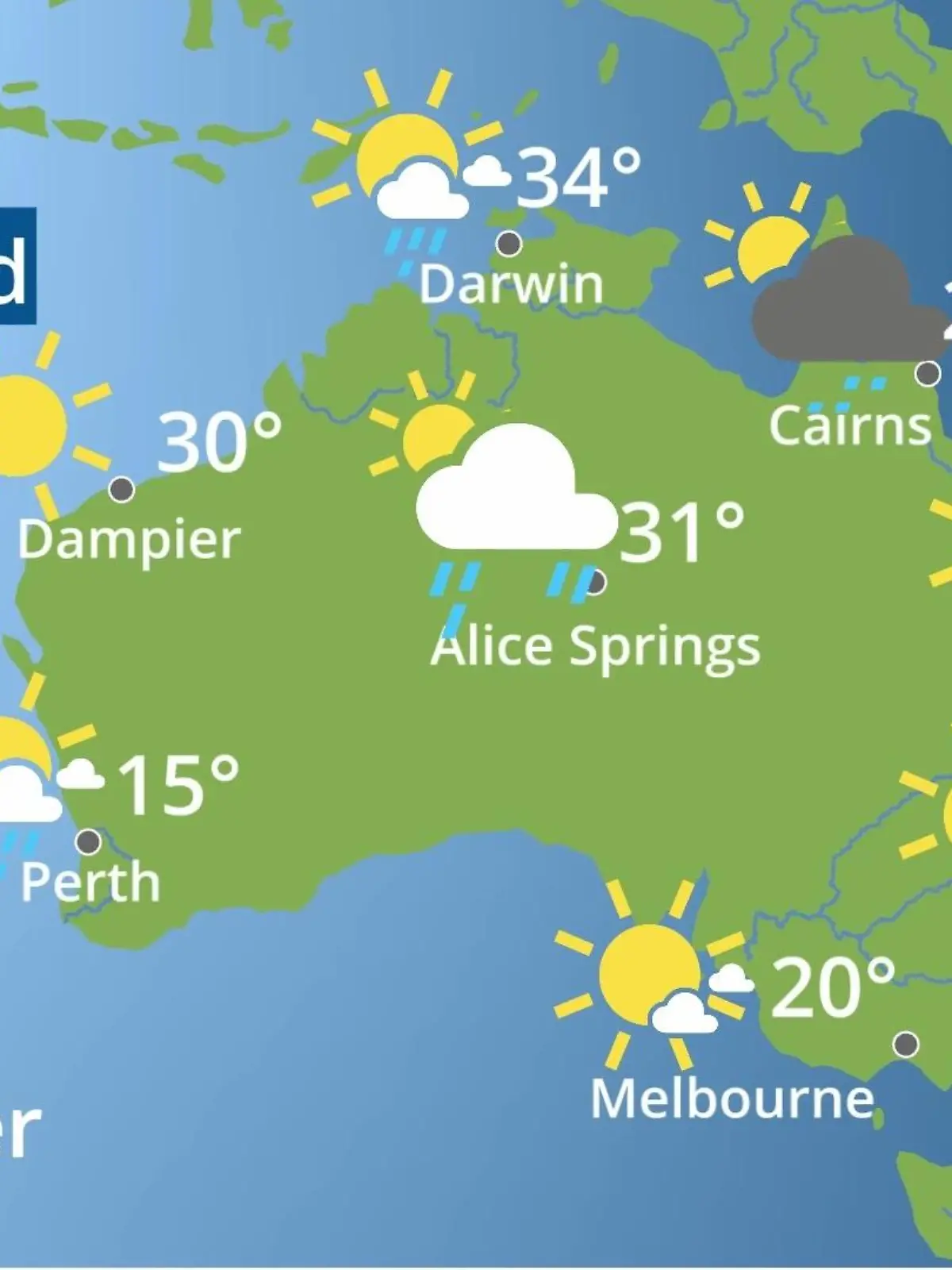 Bild zu: "Australien: Wie wird das Wetter?"